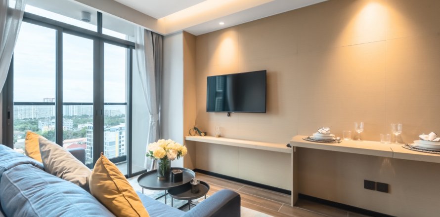 Apartamento de 1 dormitorio en Pattaya, Tailandia № 101429