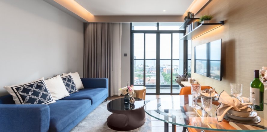 Apartamento de 2 dormitorios en Pattaya, Tailandia № 101431