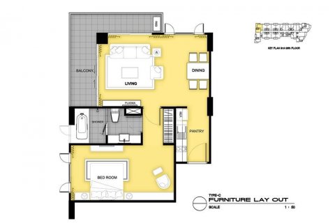 Apartment in Pattaya, Thailand 1 bedroom № 101505 - photo 5
