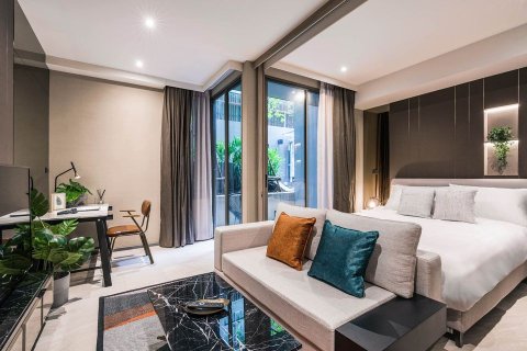 Condo à Bangkok, Thaïlande, 1 chambre  № 143385