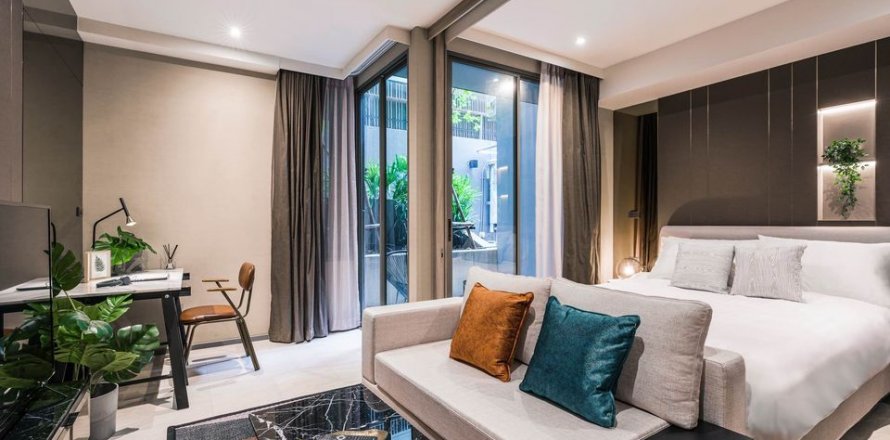 Condominio de 1 dormitorio en Bangkok, Tailandia № 143385