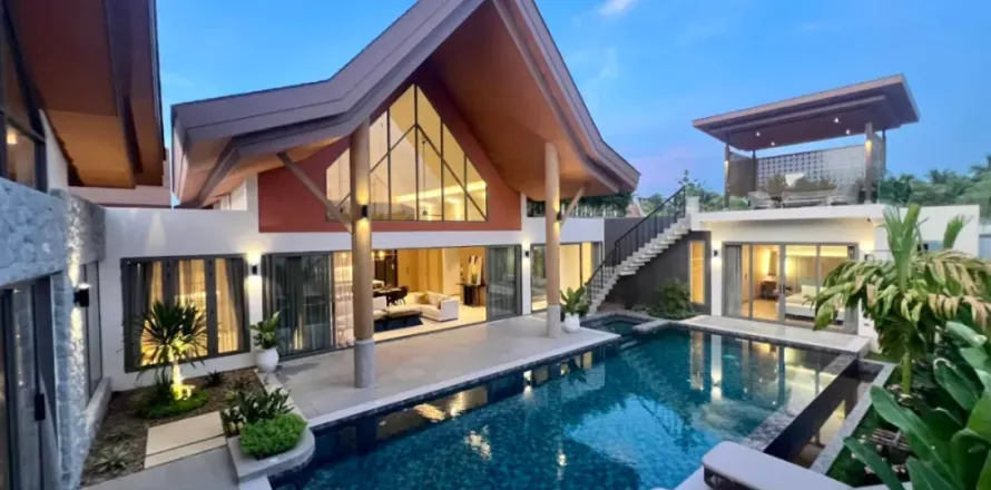 Chalet de 4 dormitorios en Phuket, Tailandia № 107474