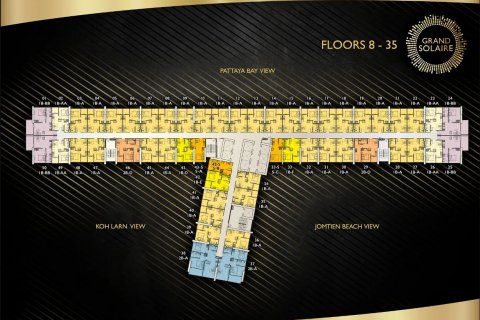 Condominio de 2 dormitorios en Pattaya, Tailandia № 130098 - foto 19