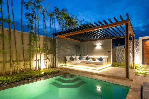 Villa in Phuket, Thailand 4 Schlafzimmer № 116282 - Foto 9