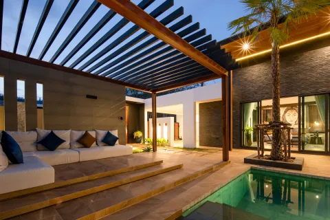 Villa in Phuket, Thailand 4 Schlafzimmer № 116282 - Foto 10