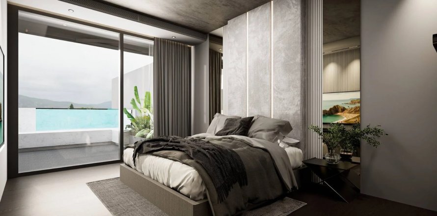 Estudio en el condominio en Rawai, Tailandia en Next Point Condominium № 130185