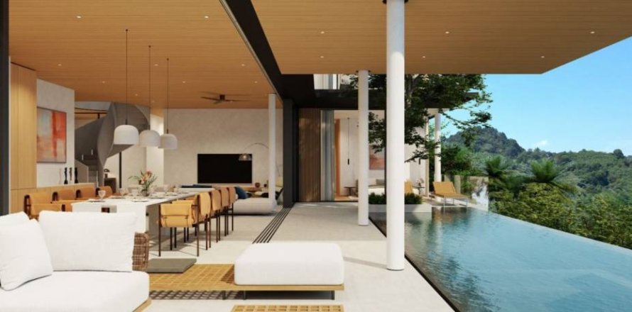 Chalet de 5 dormitorios en Kathu, Tailandia № 124867