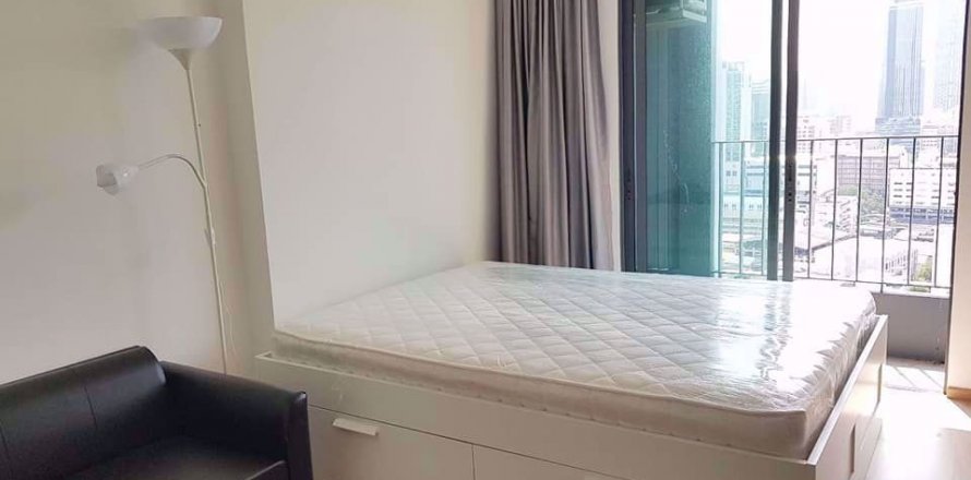 Studio in the Condo in Bang Rak, Bangkok, Thailand № 104573