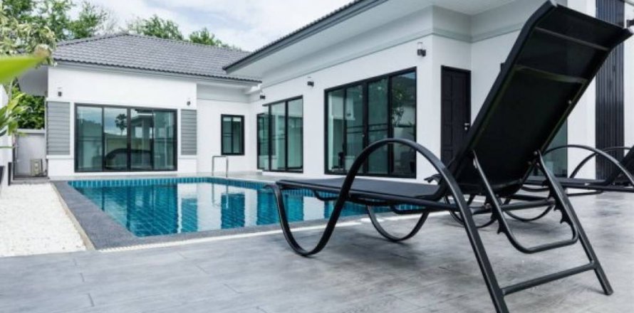 Chalet de 3 dormitorios en Pran Buri, Tailandia № 125792
