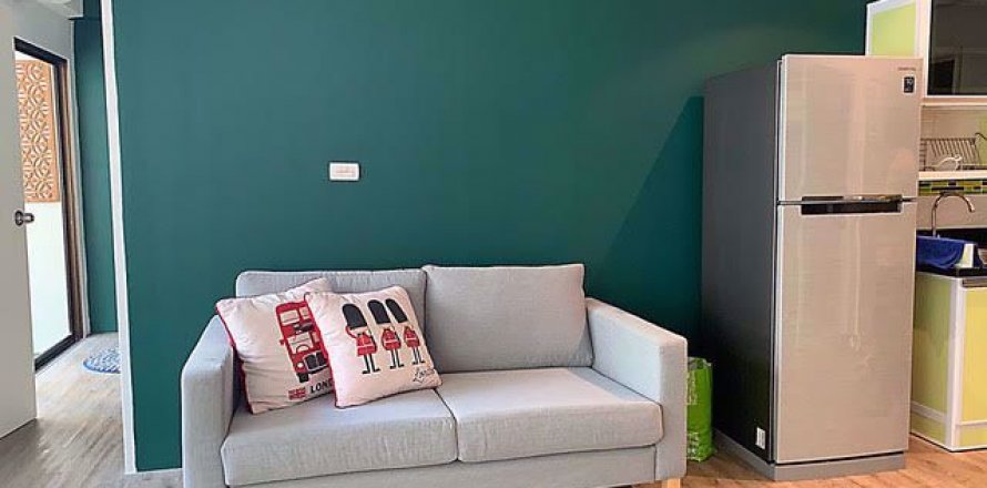 Condominio de 1 dormitorio en Khlong Toei, Bangkok, Tailandia № 77036