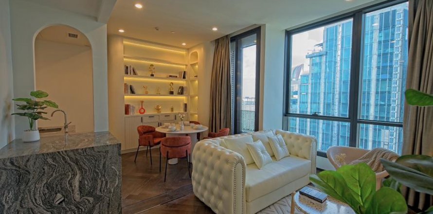 Condominio de 2 dormitorios en Bangkok, Tailandia № 142963