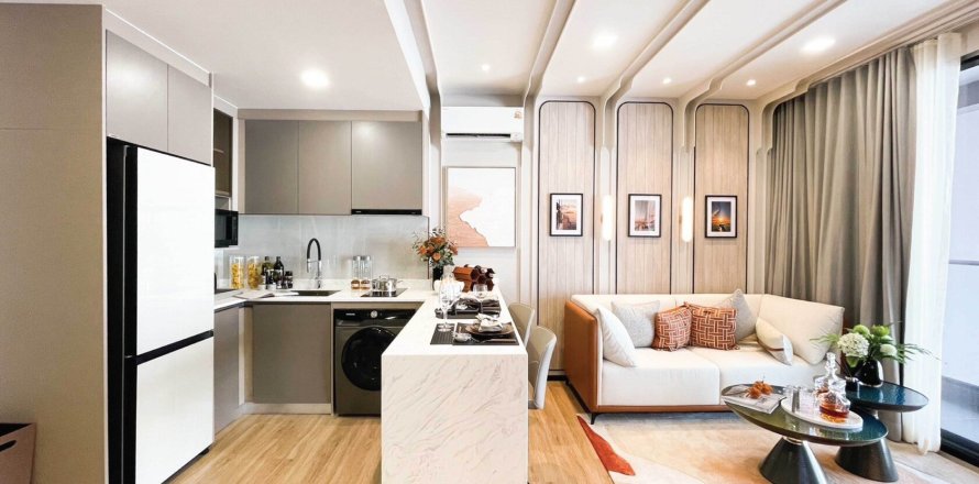 Apartamento de 1 dormitorio en Pattaya, Tailandia № 123262