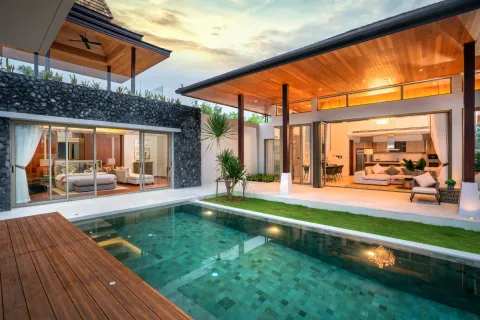 Chalet de 4 dormitorios en Phuket, Tailandia № 107457 - foto 14