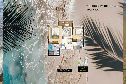 Condominio de 2 dormitorios en Bang Lamung, Tailandia № 123457 - foto 9