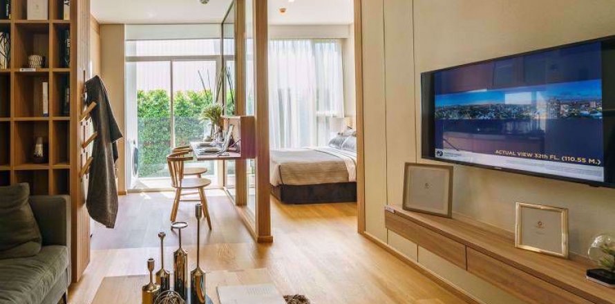 Condominio de 1 dormitorio en Khlong Toei, Bangkok, Tailandia № 76371