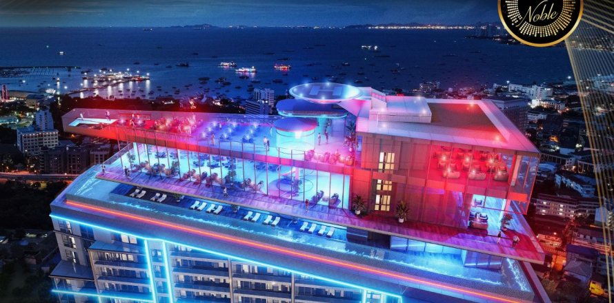 Estudio en Grand Solaire Noble, Pattaya, Tailandia № 106990