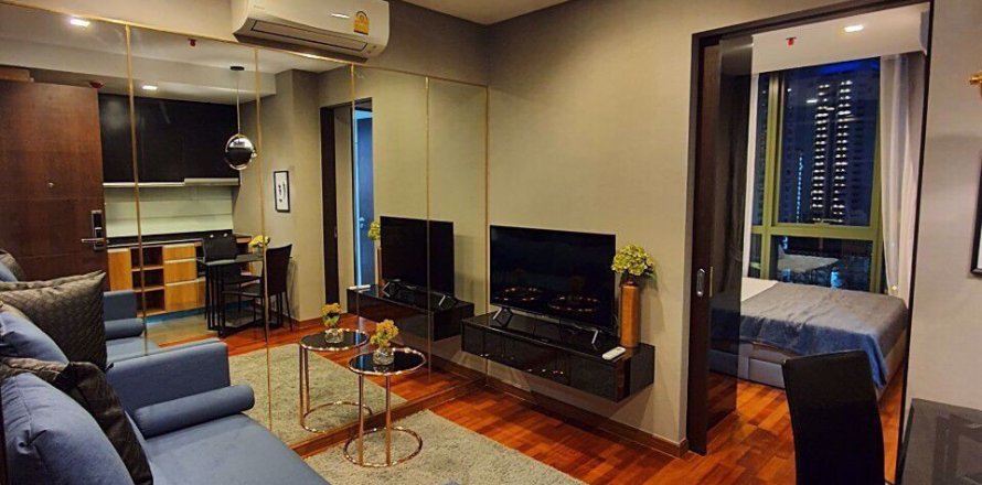 Eigentumswohnung in Bangkok, Thailand, 1 Schlafzimmer in Wish Signature Midtown Siam  № 77832