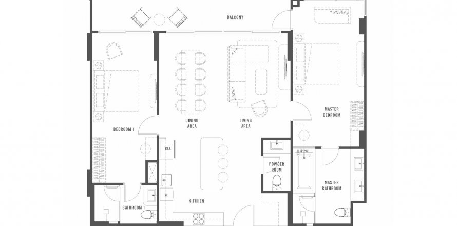 Sobre plano The Standard Residences en Hua Hin, Tailandia № 123067 - foto 1