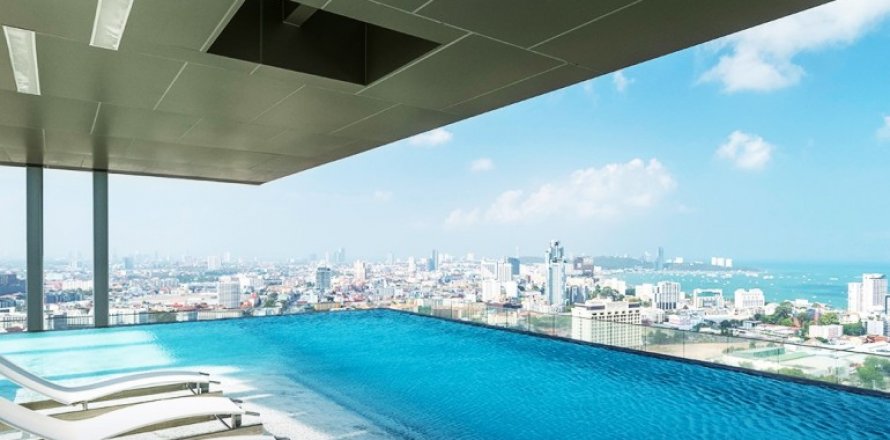 Condominio de 1 dormitorio en Pattaya, Tailandia № 100764