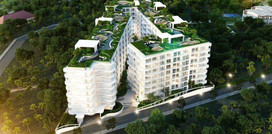 Condominio de 1 dormitorio en Pattaya, Tailandia № 100766