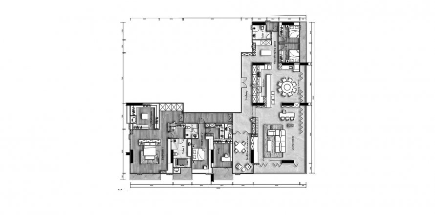 Sobre plano Sapphire Luxurious Condominium Rama 3 en Yan Nawa, Bangkok, Tailandia № 69508 - foto 1