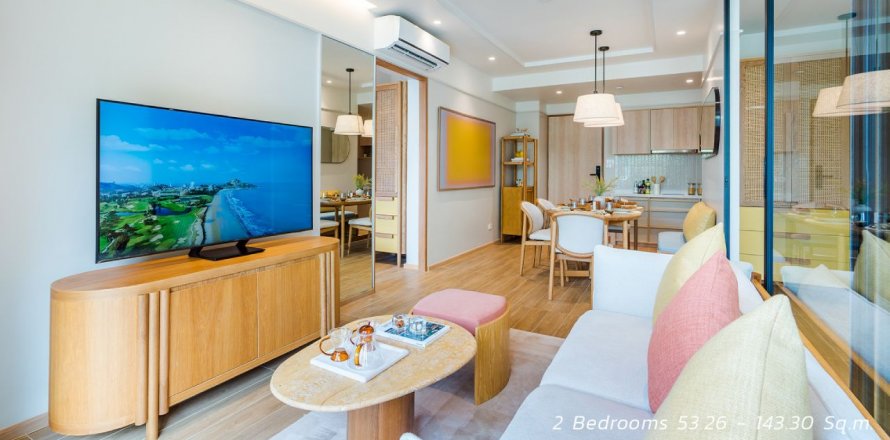 Appartement à Sasa, Hua Hin, Thaïlande 2 chambres № 102114