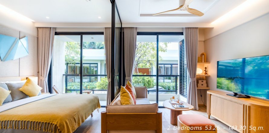 Appartement à Sasa, Hua Hin, Thaïlande 2 chambres № 102113