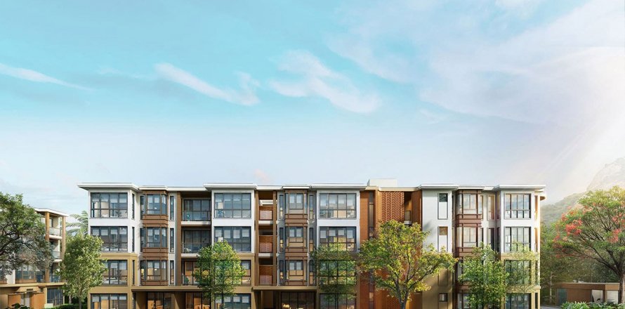 Apartamento de 3 dormitorios en Sasara, Hua Hin, Tailandia № 102107