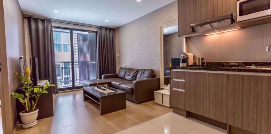 Condominio de 1 dormitorio en Watthana, Bangkok, Tailandia № 76533
