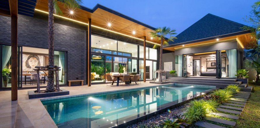 Chalet de 4 dormitorios en Rawai, Tailandia № 71635