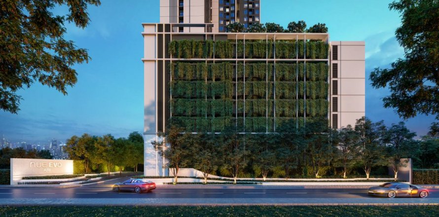 Condo à Bangkok, Thaïlande, 2 chambres à Nue Evo Ari № 85352
