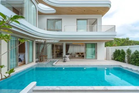 Chalet de 4 dormitorios en Phuket, Tailandia № 125043 - foto 7