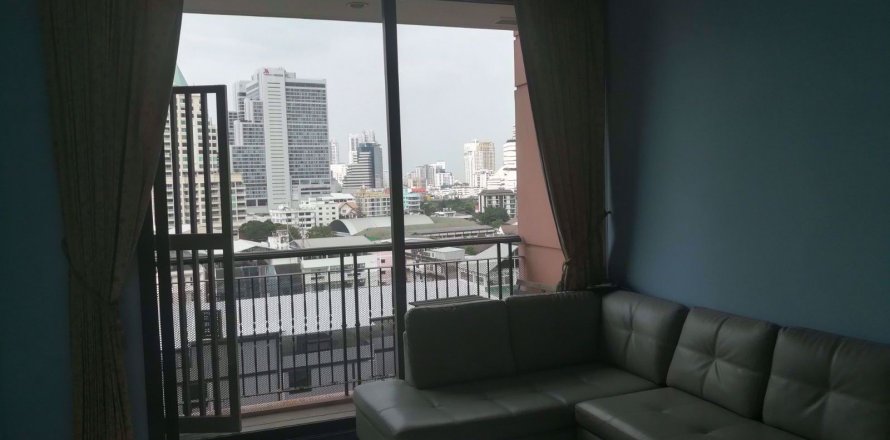 Кондоминиум с 1 спальней в Бангкоке, Таиланд в Aguston Sukhumvit 22 № 111185