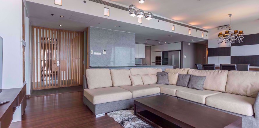 Condo à Bangkok, Thaïlande, 3 chambres à The Met № 77995