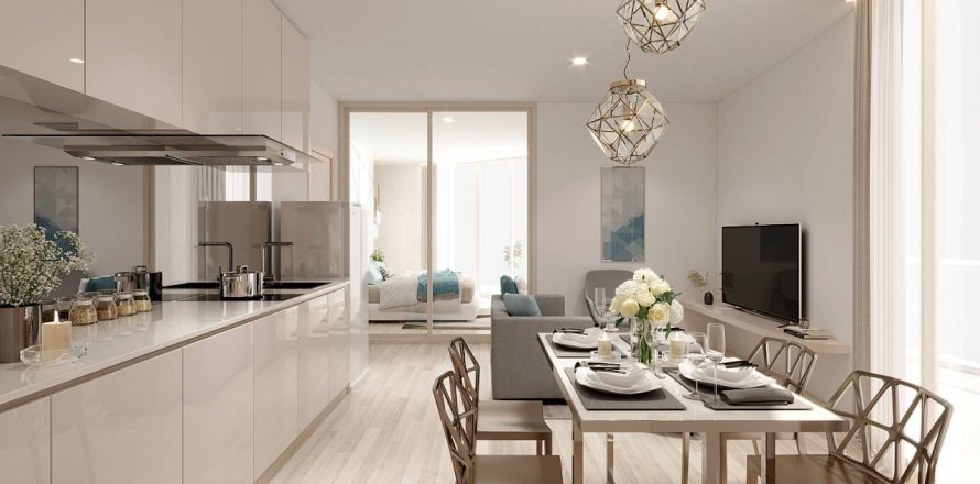 Condominio de 1 dormitorio en Phuket, Tailandia en Aura Condominium  № 130141