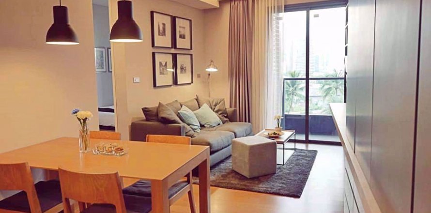 Condominio de 2 dormitorios en Bangkok, Tailandia en The Lumpini 24 № 77590