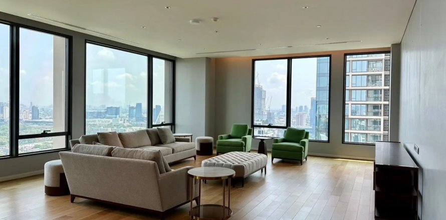 คอนโดมิเนียมในปทุมวัน, กรุงเทพฯ, ประเทศไทย, 3 ห้องนอน № 123606