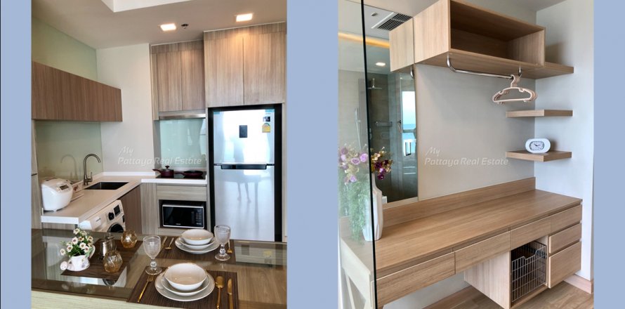 Condominio de 1 dormitorio en Pattaya, Tailandia № 106853