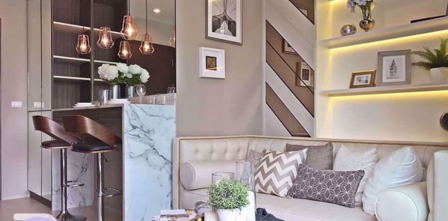 Condominio de 1 dormitorio en Ratchathewi, Bangkok, Tailandia № 76862