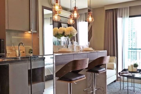 Condominio de 1 dormitorio en Ratchathewi, Bangkok, Tailandia № 76862 - foto 5