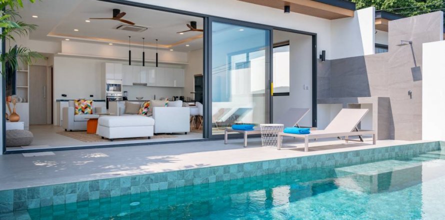Chalet de 3 dormitorios en Surat Thani, Tailandia № 124450
