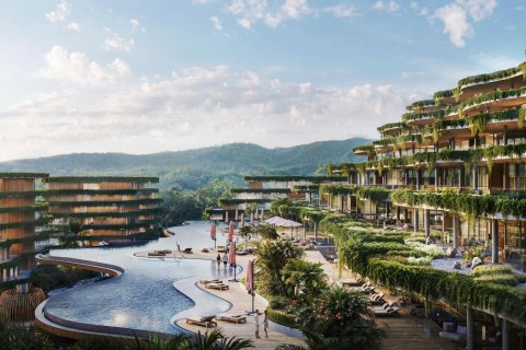 Estudio en el condominio en Layan Beach, Tailandia № 74467