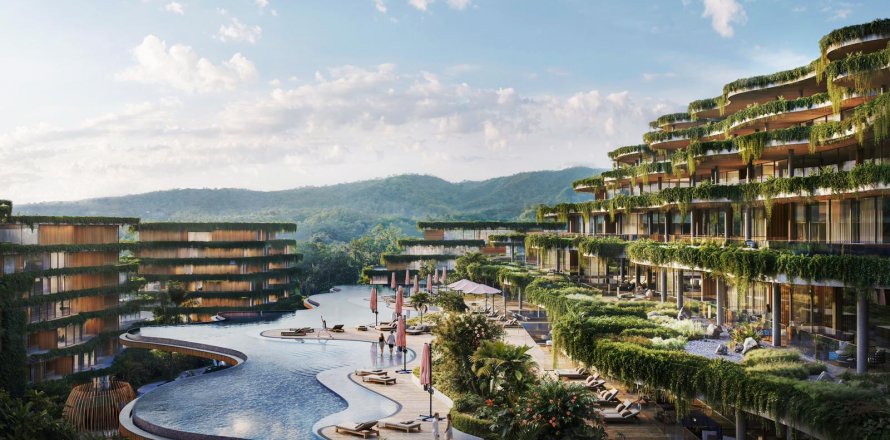 Estudio en el condominio en Layan Beach, Tailandia № 74467