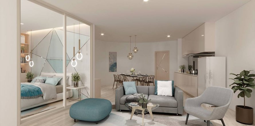 Кондоминиум с 4 комнатами в Пхукете, Таиланд в Aura Condominium № 101231
