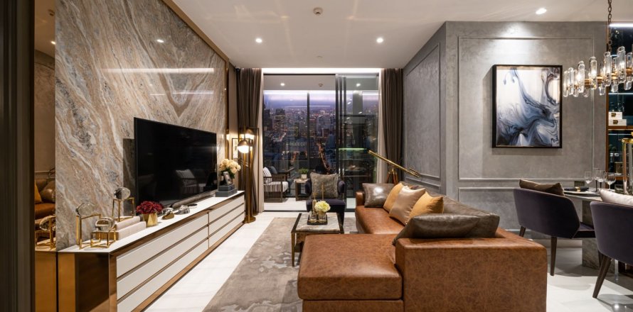 Apartamento de 1 dormitorio en Supalai Icon Sathorn, Sathon, Bangkok, Tailandia № 130822
