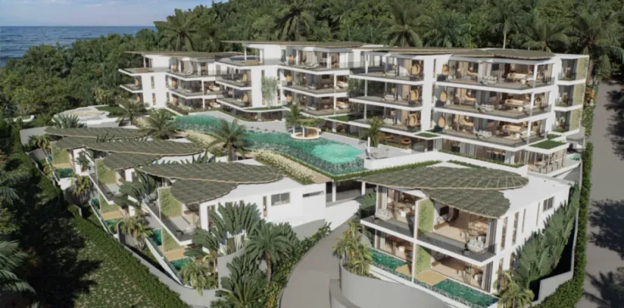 Appartement à Ko Samui, Thaïlande 2 chambres № 111643