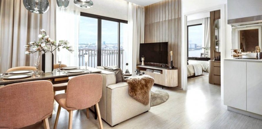 Condominio de 2 dormitorios en Rat Burana, Bangkok, Tailandia № 124632