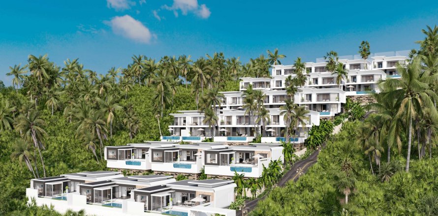 Sobre plano Vanya Sicily Sea View Villa en Chaweng Beach, Ko Samui, Tailandia № 133145