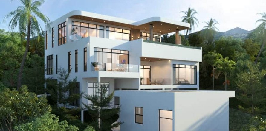 Sobre plano Grand Blue Villas en Ko Samui, Tailandia № 133142
