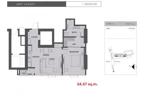 Condominio de 1 dormitorio en Sathon, Bangkok, Tailandia № 143792 - foto 9